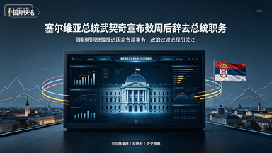 塞尔维亚总统武契奇宣布数周后辞职 或将转任总理、提前举行大选