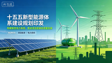 十五五新型能源体系规划正式印发 五年投资超20万亿 2030建成低碳高效能源体系