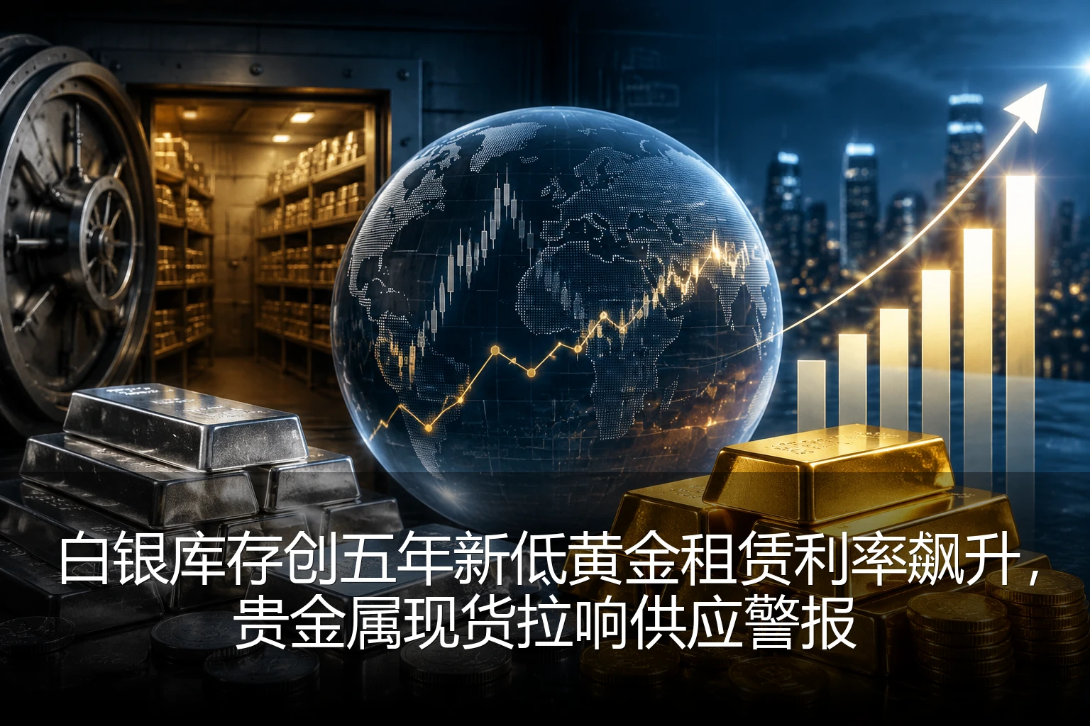 Silver inventories hit five-year low, gold lease rates surge: precious metals spot market sounds supply alarm