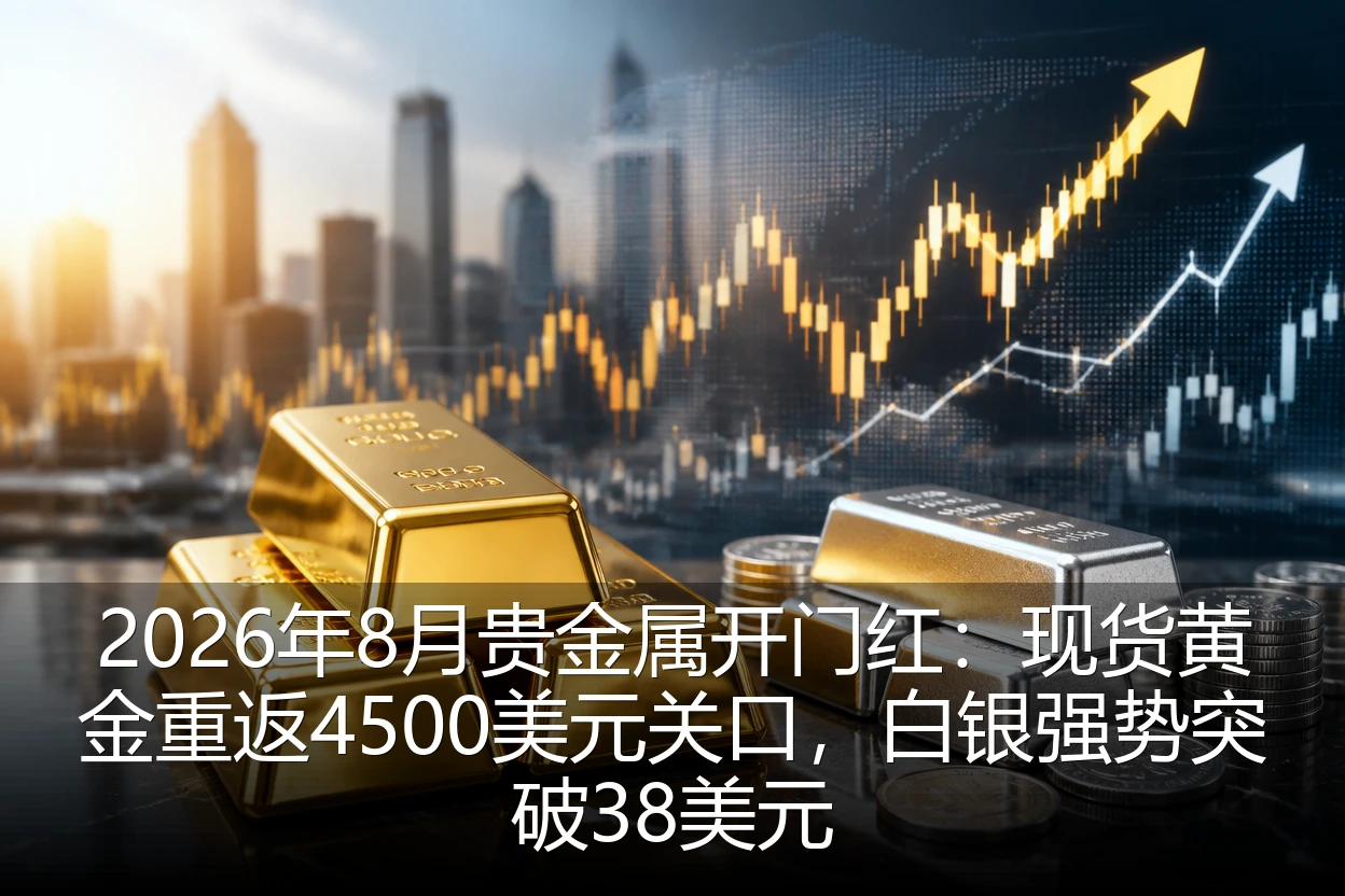 2026年8月贵金属开门红：现货黄金重返4500美元关口，白银强势突破38美元