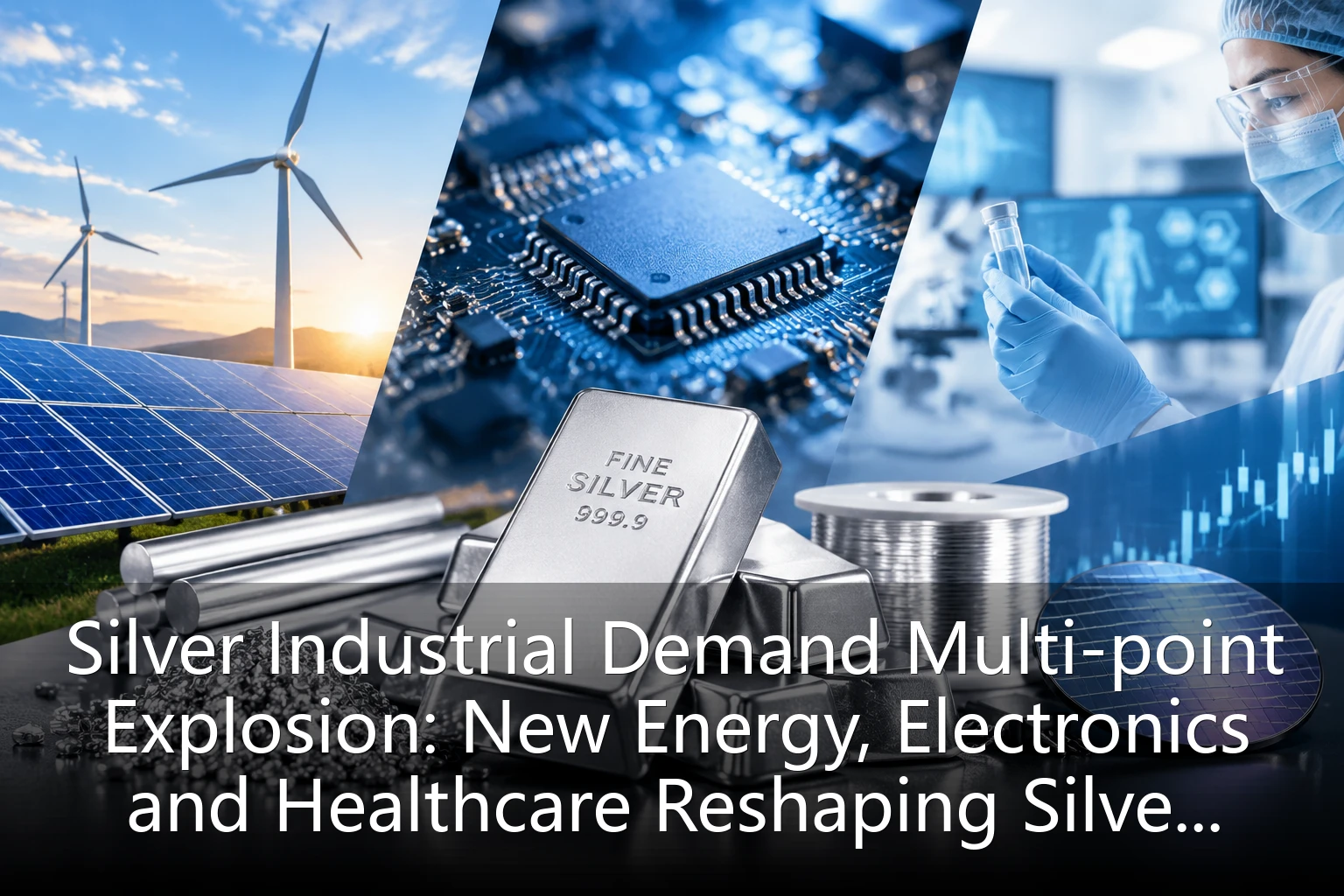 Silver Industrial Demand Multi-point Explosion: New Energy, Electronics and Healthcare Reshaping Silver Price Support Pattern